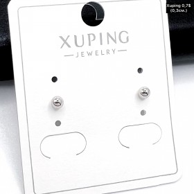 Сережки Xuping 11153 ( 0.3 см)